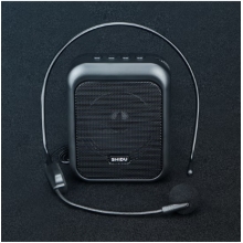 十度（ShiDu） M100 小蜜蜂擴(kuò)音器教師教學(xué)上課專(zhuān)用上課導(dǎo)游便攜式播放機(jī)送話(huà)器叫賣(mài)機(jī)喇叭帶藍(lán)牙 經(jīng)典黑