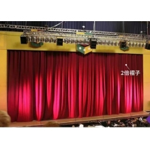 舞臺電動(dòng)幕布  定做（加厚意大利絨布，軌道，杜亞舞臺專用電機(jī)ID100-WF，遙控器）